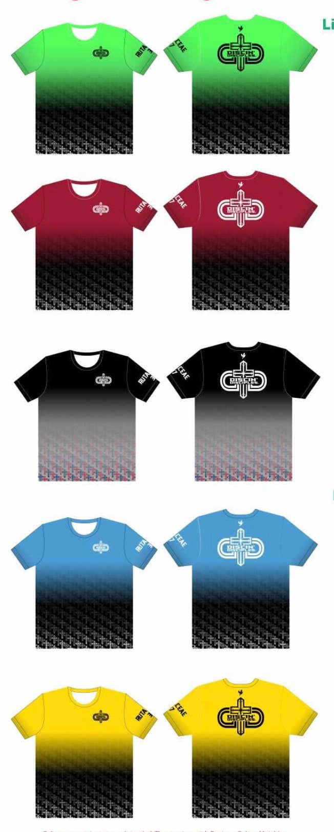Discin' Disciples Sublimated Jersey