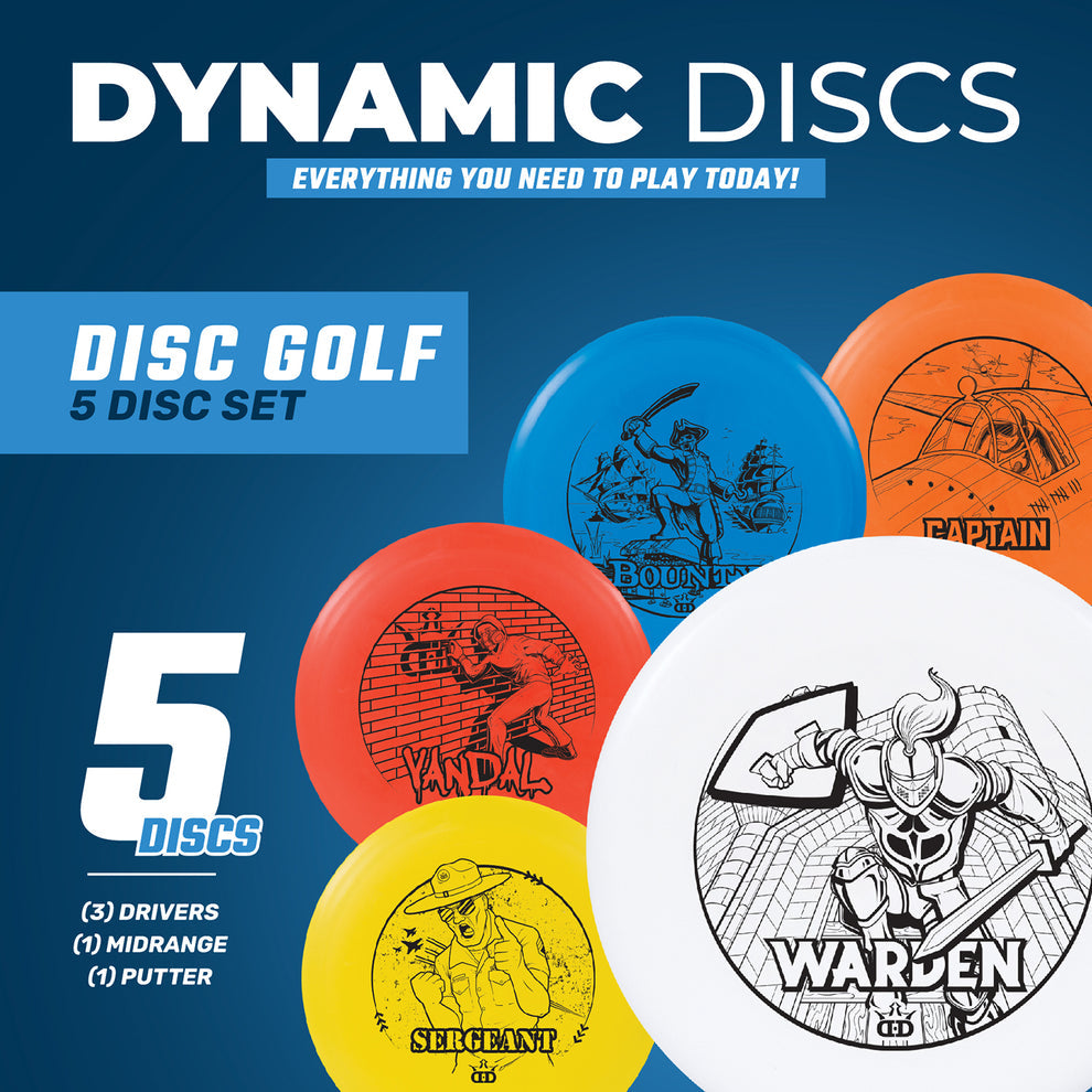 Dynamic Discs Animated 5-Disc Starter Set